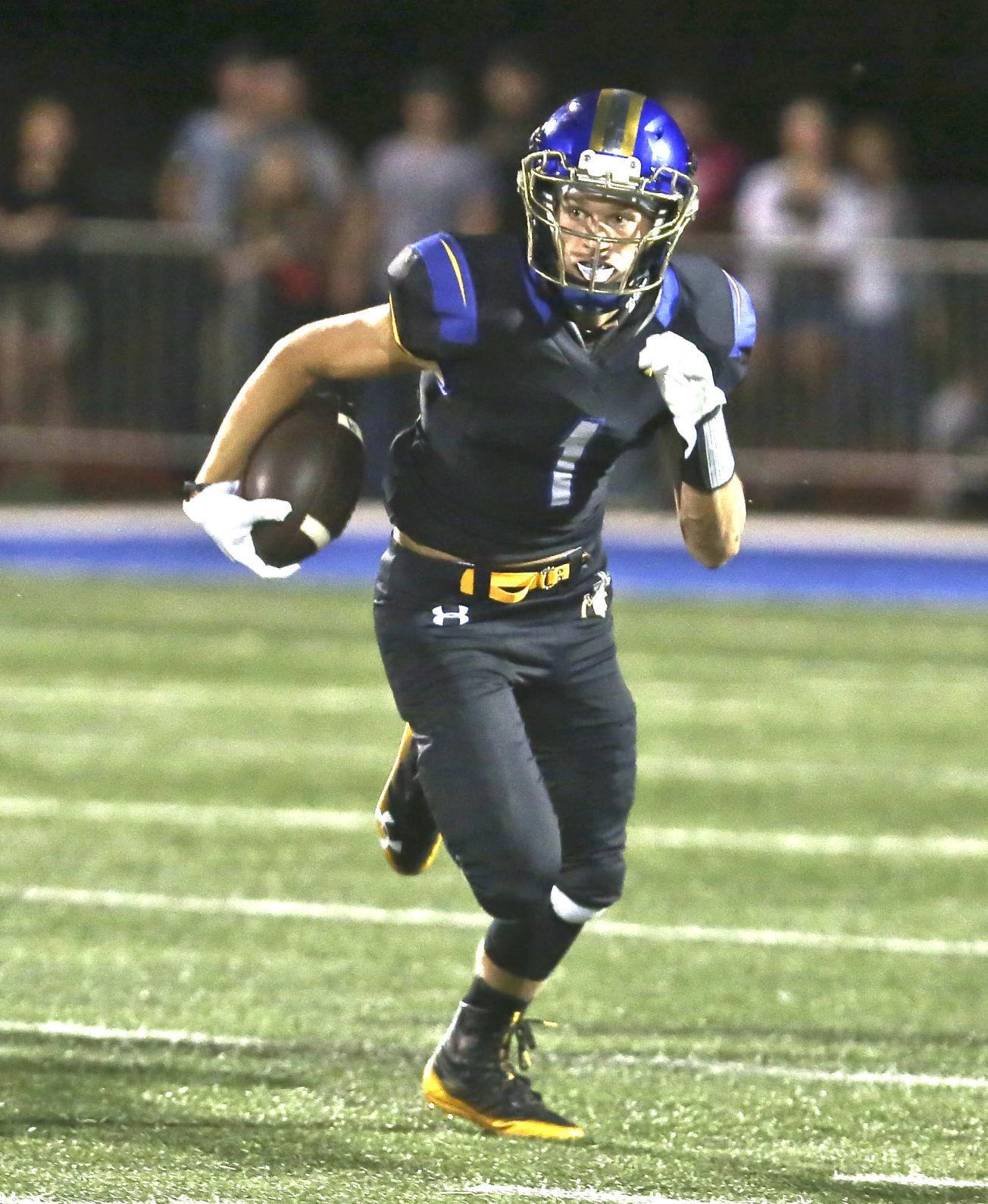 Wade Jostes, quarterback, Maroa-Forsyth
